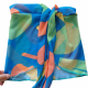 Biquíni Infantil Amarração+ Saída Azul Colorido