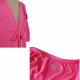 Saída de Praia Kimono com Proteção UV - Rosa escuro